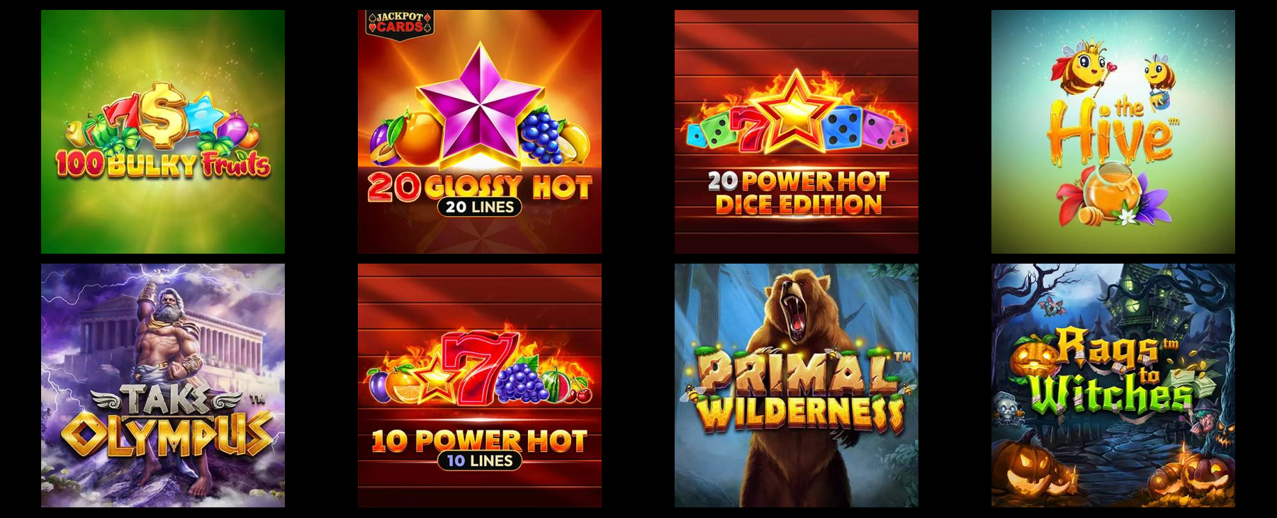 Variedade de Bônus na Cassino BETjogos.COM